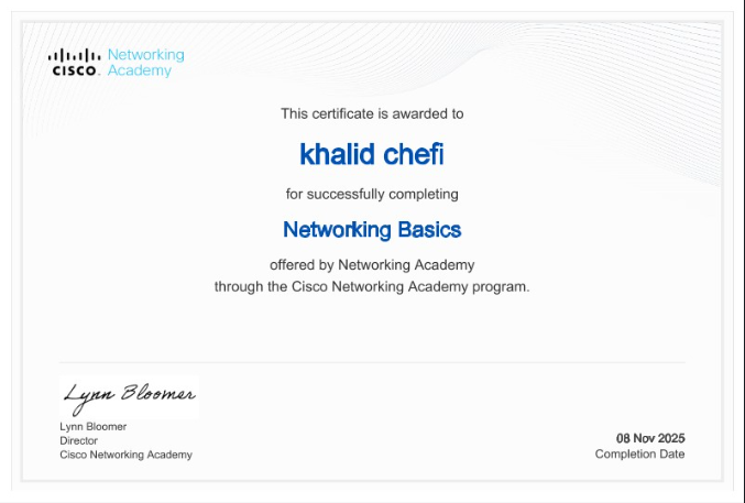 Cisco Networking Fundamentals